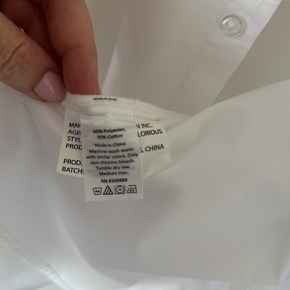 Appaman - boys white button down size 14 - Picture 6 of 6